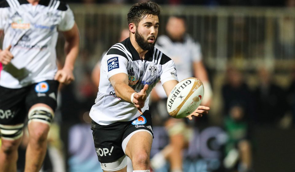 Enzo Herve of Brive during the Pro D2 match between Colomiers and Brive on December 21, 2018 in Colomiers, France. (Photo by Manuel Blondeau/Icon Sport)