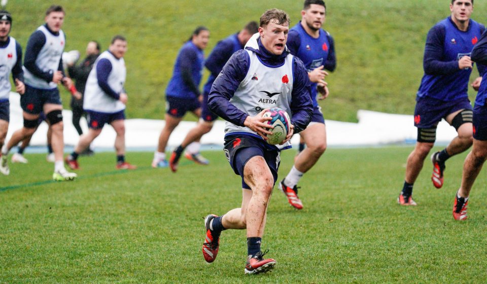 Emilien Gailleton of France during the training session of the France team on February 7, 2024 in Marcoussis, France. (Photo by Dave Winter/Icon Sport)