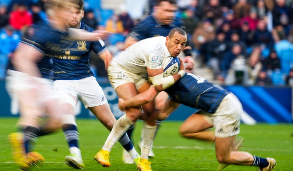 Gael FICKOU of Racing 92 during the Champions Cup match between Racing 92 and Leinster at Stade Oceane on December 10, 2022 in Le Havre, France. (Photo by Hugo Pfeiffer/Icon Sport)