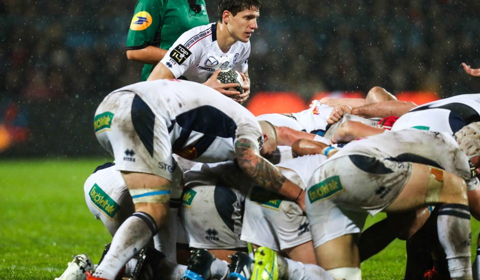 Xavier CHAUVEAU of Agen during the Top 14 match between Agen and Stade Toulousain at Stade Armandie on December 21, 2019 in Agen, France. (Photo by Manuel Blondeau/Icon Sport) - Xavier CHAUVEAU - Stade Armandie - Agen (France)