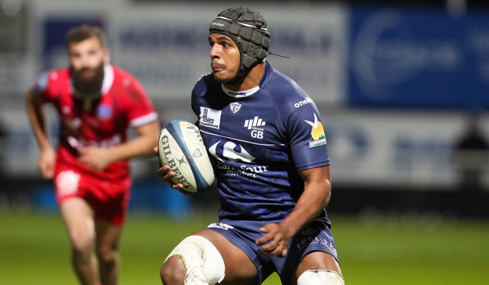 Wael PONPON of Colomiers during the Pro D2 match between Colomiers and Stade Aurillacois on November 22, 2019 in Colomiers, France. (Photo by Manuel Blondeau/Icon Sport) - Wael PONPON - Stade Michel Bendichou - Colomiers (France)