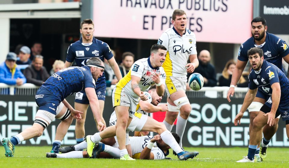 Kylian JAMINET of Nevers during the Pro D2 match between Colomiers and Nevers on February 16, 2020 in Colomiers, France. (Photo by Manuel Blondeau/Icon Sport) - Kylian JAMINET - Stade Michel Bendichou - Colomiers (France)