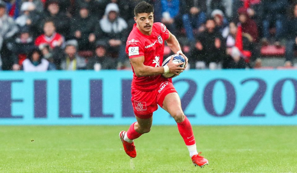 Romain NTAMACK of Toulouse during the European Rugby Champions Cup, Pool 5 match between Stade Toulousain and Connacht on November 23, 2019 in Toulouse, France. (Photo by Manuel Blondeau/Icon Sport) - Romain NTAMACK - Stade Ernest-Wallon - Toulouse (France)