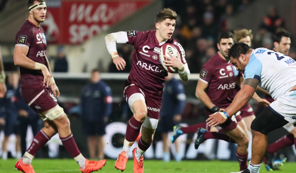 Matthieu JALIBERT of Bordeaux during the Top 14 match between Bordeaux and Bayonne on January 4, 2020 in Begles, France. (Photo by Manuel Blondeau/Icon Sport) - Matthieu JALIBERT - Stade Chaban-Delmas - Bordeaux (France)