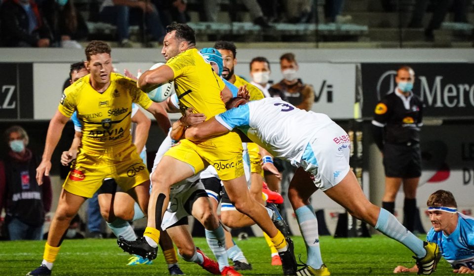 Jeremy SINZELLE of Stade Rochelais during the Top 14 match between Bayonne and La Rochelle at Stade Jean Dauger on October 9, 2020 in Bayonne, France. (Photo by Pierre Costabadie/Icon Sport) - Jeremy SINZELLE - Stade Jean Dauger - Bayonne (France)