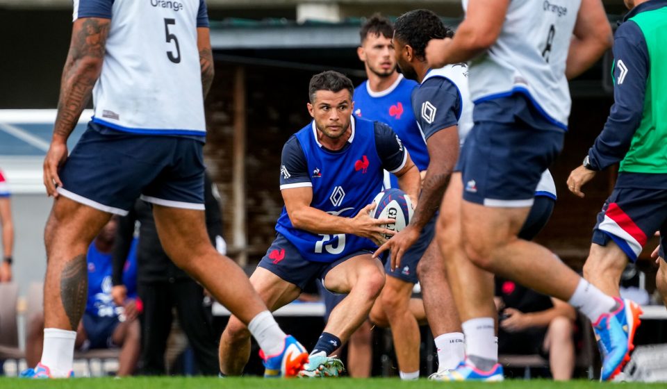 Brice DULIN of France during the training of French Rugby National Team on July 28, 2023 in Marcoussis, France. (Photo by Hugo Pfeiffer/Icon Sport)