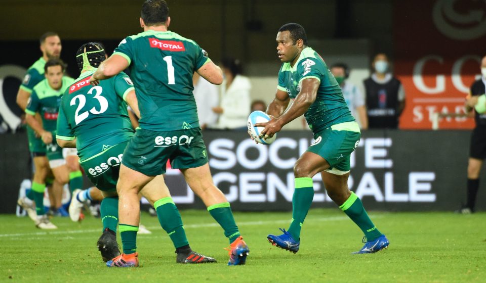 Watisoni VOTU of Pau  during the Top 14 match between Montpellier Herault rugby and Section paloise, at GGL Stadium, Montpellier, France on 4th September 2020. (Photo by Alexandre Dimou/Icon Sport) - Watisoni VOTU - Altrad Stadium - Montpellier (France)