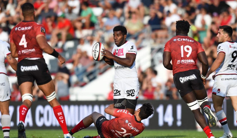 Noa Nakaitaci of Lyon during the Top 14 match between Toulon and Lyon on September 7, 2019 in Toulon, France. (Photo by Alexpress/Icon Sport) - Seru Noa NAKAITACI