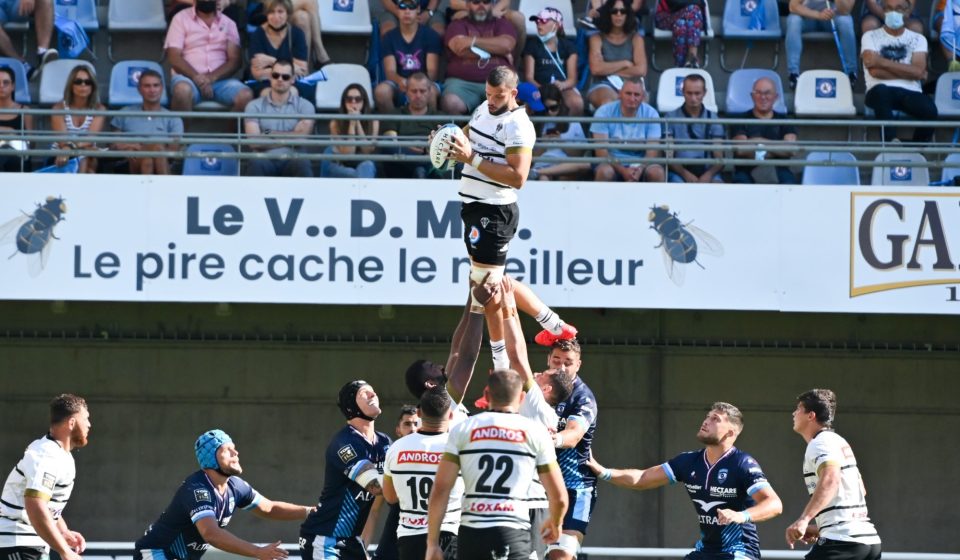 Retief MARAIS of Brive during the Top 14 match between Montpellier and Brive at GGL Stadium on September 11, 2021 in Montpellier, France. (Photo by Alexandre Dimou/Icon Sport)