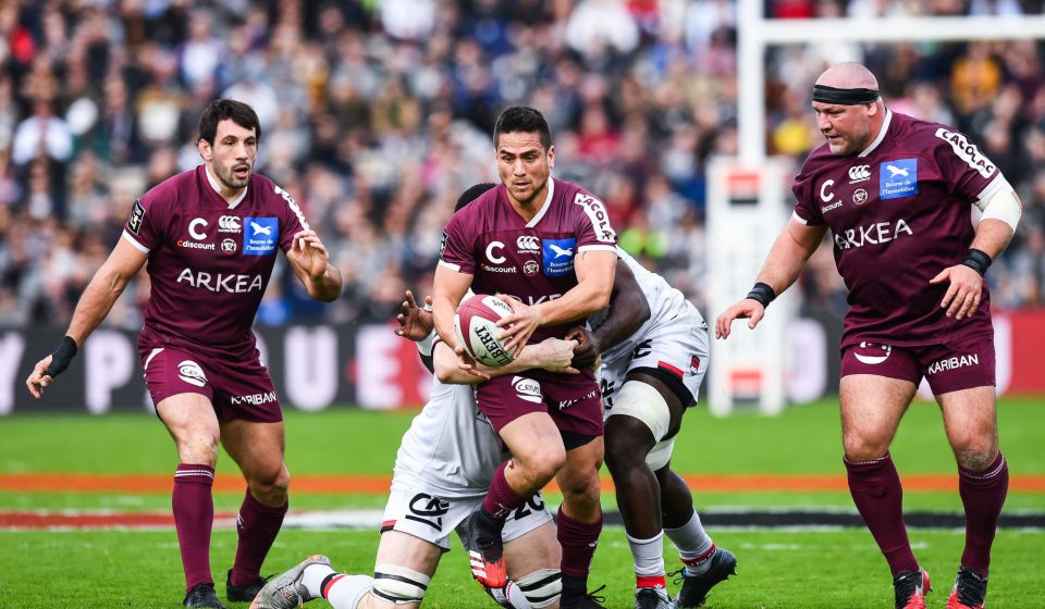 Ben BOTICA of Union Bordeaux Begles during the French Top 14 Rugby match between Union Bordeaux Begles and Lyon on February 15, 2020 in Begles, France. (Photo by Baptiste Fernandez/Icon Sport) - Ben BOTICA - Stade Chaban-Delmas - Bordeaux (France)