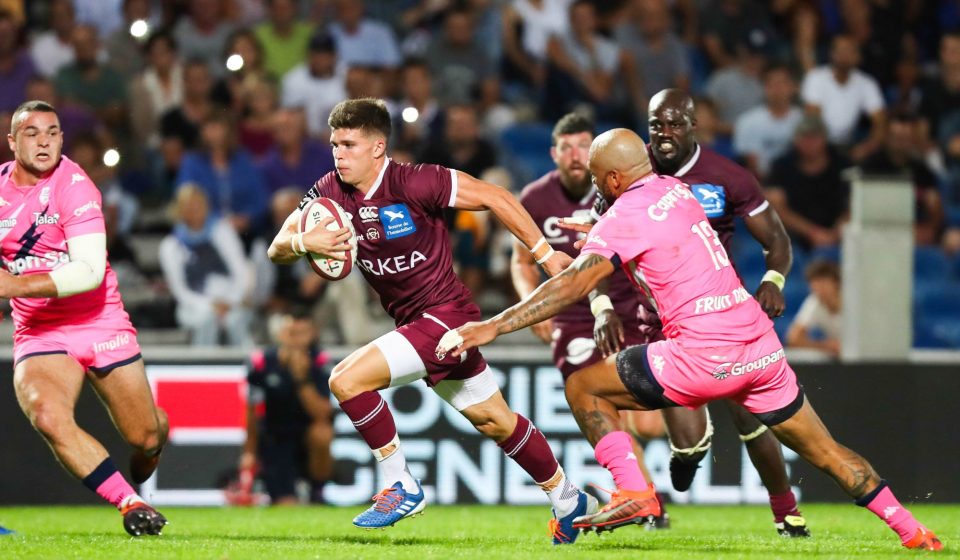 Matthieu JALIBERT of Bordeaux during the Top 14 match between Bordeaux Begles and Stade Francais at Stade Chaban-Delmas on September 14, 2019 in Bordeaux, France. (Photo by Manuel Blondeau/Icon Sport) - Matthieu JALIBERT - Stade Andre Moga - Begles (France)