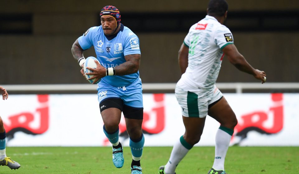 Nemani Nadolo of Montpellier during the Rugby Top 14 match between Montpellier and Pau at Altrad Stadium on August 31, 2019 in Montpellier, France. (Photo by Alexpress/Icon Sport)