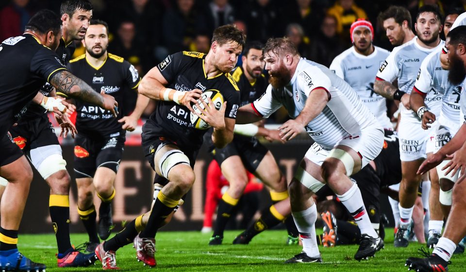 Wiaan Liebenberg of La Rochelle during the French Top 14 Rugby match between La Rochelle and Stade Toulousain on March 24, 2019 in La Rochelle, France. (Photo by Baptiste Fernandez/Icon Sport)