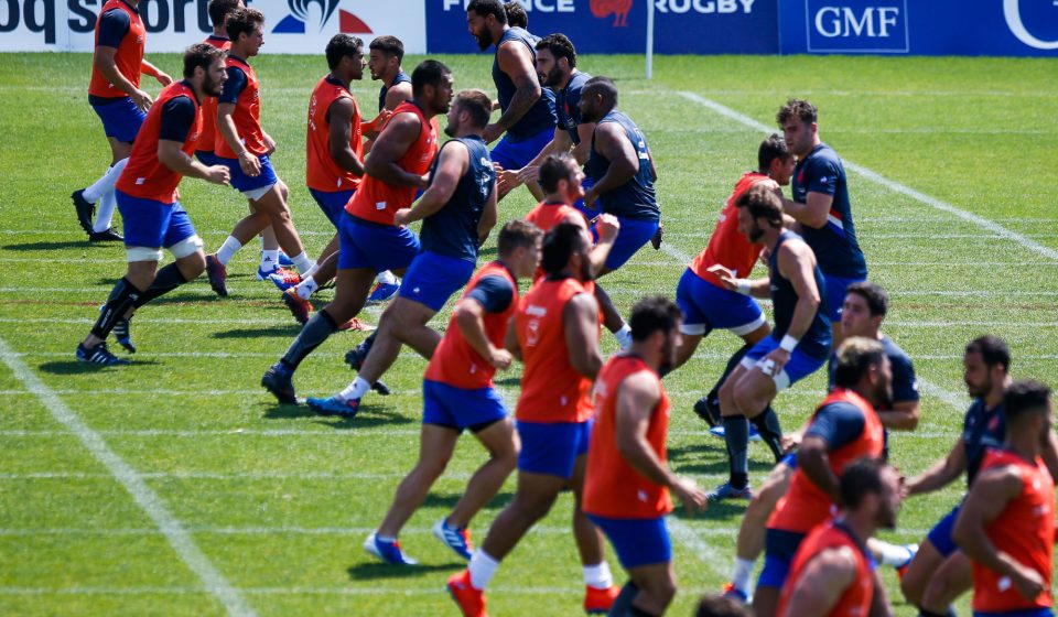 Team France during the France training session on July 11, 2019 in Marcoussis, France. (Photo by Johnny Fidelin/Icon Sport)