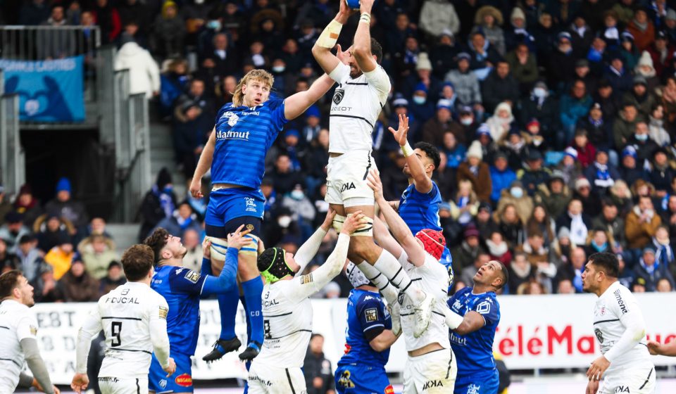 Rory ARNOLD of Toulouse during the Top 14 match between Castres and Toulouse at Stade Pierre Fabre on April 2, 2022 in Castres, France. (Photo by Laurent Frezouls/Icon Sport)