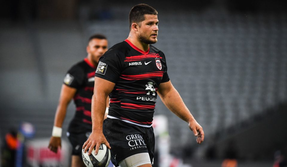 Julien MARCHAND of Toulouse during the Play-off Top 14 match between Toulouse and Bordeaux at Ernest-Wallon stadium on June 19, 2021 in Toulouse, France. (Photo by Matthieu Mirville/Icon Sport) - Julien MARCHAND - Stade Pierre Mauroy - Lille (France)