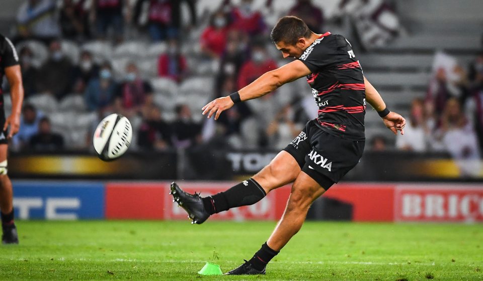 Thomas RAMOS of Toulouse during the Play-off Top 14 match between Toulouse and Bordeaux at Ernest-Wallon stadium on June 19, 2021 in Toulouse, France. (Photo by Matthieu Mirville/Icon Sport) - Thomas RAMOS - Stade Pierre Mauroy - Lille (France)