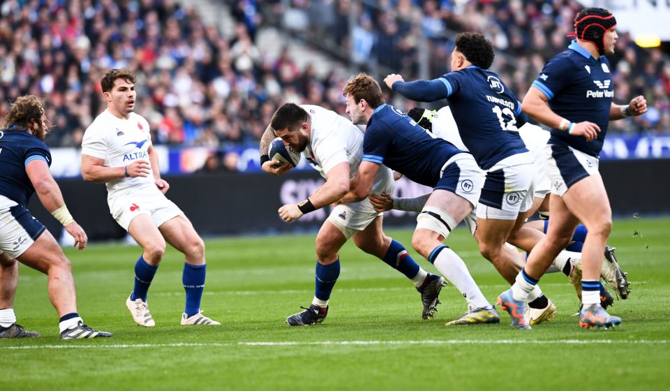 Cyril BAILLE of France during the Six Nations match between France and Scotland at Stade de France on February 26, 2023 in Paris, France. (Photo by Philippe Lecoeur/FEP/Icon Sport)