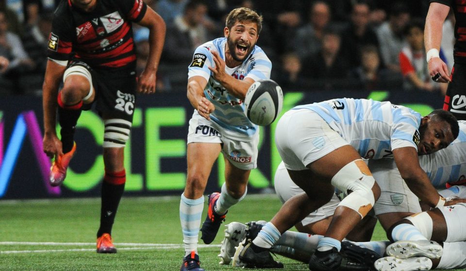 Teddy IRIBAREN of Racing 92 during the Top 14 match between Racing 92 and Lyon on September 28, 2019 in Nanterre, France. (Photo by Sandra Ruhaut/Icon Sport) - Teddy IRIBAREN - Paris La Defense Arena - Paris (France)