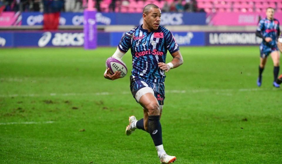 Gael Fickou of Stade Francais Paris during the European Rugby Challenge Cup match between Stade Francais and Pau at Stade Jean Bouin on January 11, 2019 in Paris, France. (Photo by Dave Winter/Icon Sport)