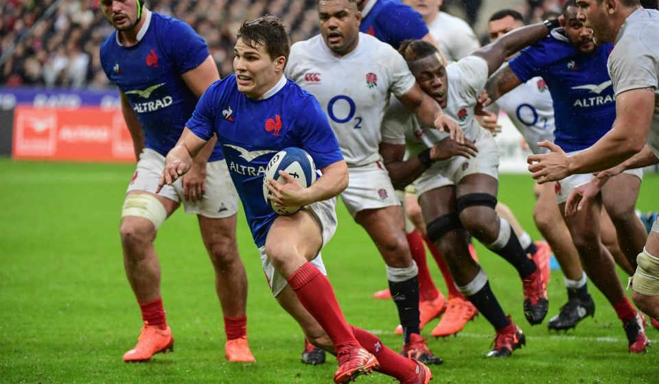 Antoine DUPONT of France during the Six Nations match Tournament between France and England at Stade de France on February 2, 2020 in Paris, France. (Photo by Dave Winter/Icon Sport) - Antoine DUPONT - Stade de France - Paris (France)