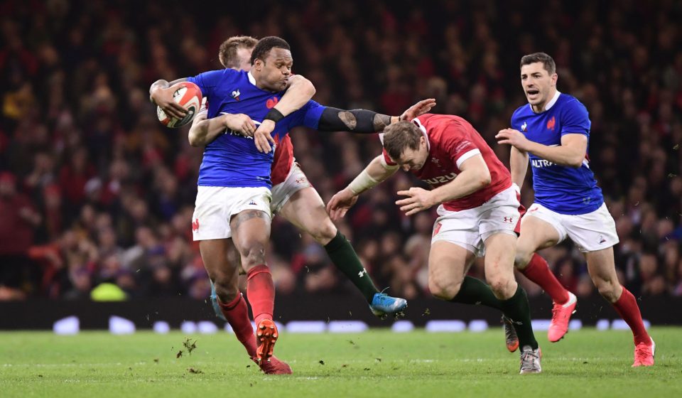 Viri VAKATAWA of France during the Six Nations match between Wales and France on February 22, 2020 in Cardiff, United Kingdom. (Photo by Dave Winter/Icon Sport) - Viri VAKATAWA - Millennium Stadium - Cardiff (Pays de Galles)