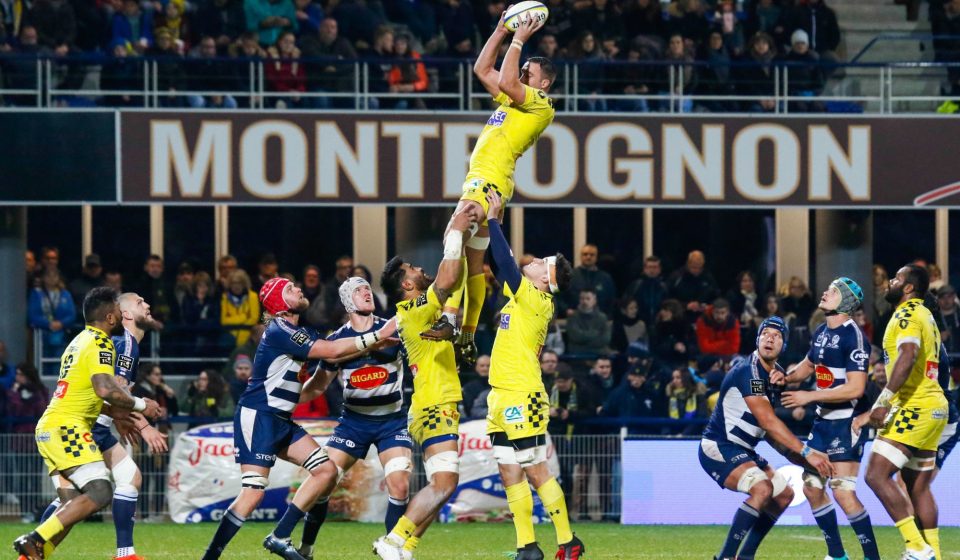 Alexandre LAPANDRY of Clermont during the Top 14 match between Clermont and Agen at Stade Marcel Michelin on November 30, 2019 in Clermont-Ferrand, France. (Photo by Romain Biard/Icon Sport) - Alexandre LAPANDRY - Stade Marcel Michelin - Clermont Ferrand (France)