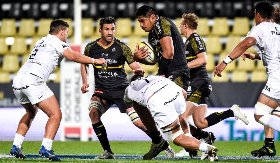 William SKELTON of Stade Rochelais during the Top 14 match between La Rochelle and Toulouse on February 27, 2021 in La Rochelle, France. (Photo by Hugo Pfeiffer/Icon Sport) - William SKELTON - Stade Marcel-Deflandre - La Rochelle (France)