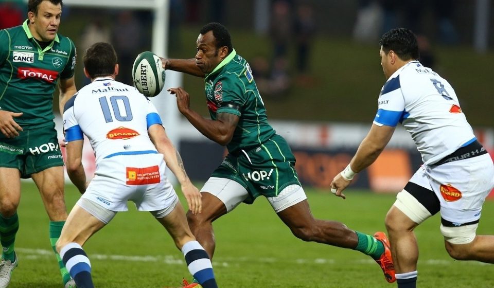 Sireli Boboof Pau during the French Top 14 rugby union match between Section Paloise v Castres at Stade du Hameau on March 19, 2016 in Pau, France.