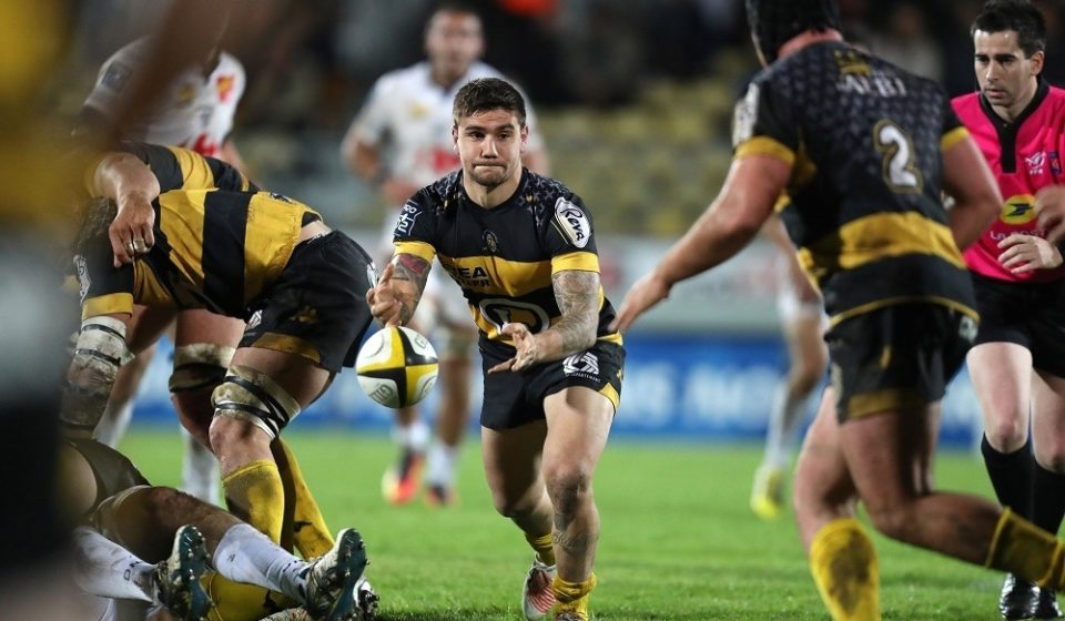 Thibaut Bisman of Albi during the French Pro D2 between Albi and Colomiers on November 25, 2016 in Albi, France. (Photo by Manuel Blondeau/Icon Sport)