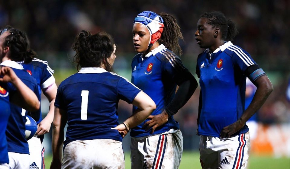 Safi N Diaye - 27.02.2015 - France / Pays de Galles -Tournoi des VI Nations Feminine