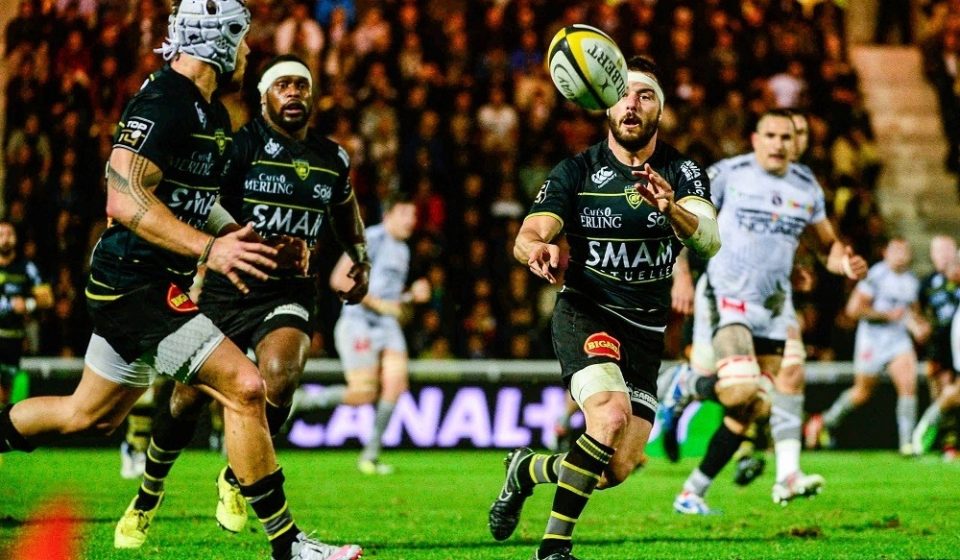 Pierre Aguillon - 07.11.2015 - La Rochelle / Oyonnax - 8eme journee de Top 14