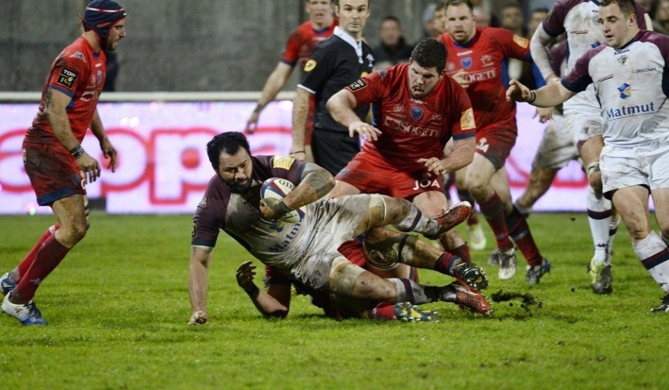 Taiasina TUIFUA - 10.01.2015 - Bordeaux Begles / Grenoble - 16e journee Top 14