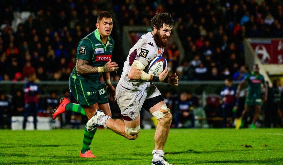 Hugh Chalmers - 28.11.2015 - Bordeaux Begles / Pau - 9eme journee de Top 14