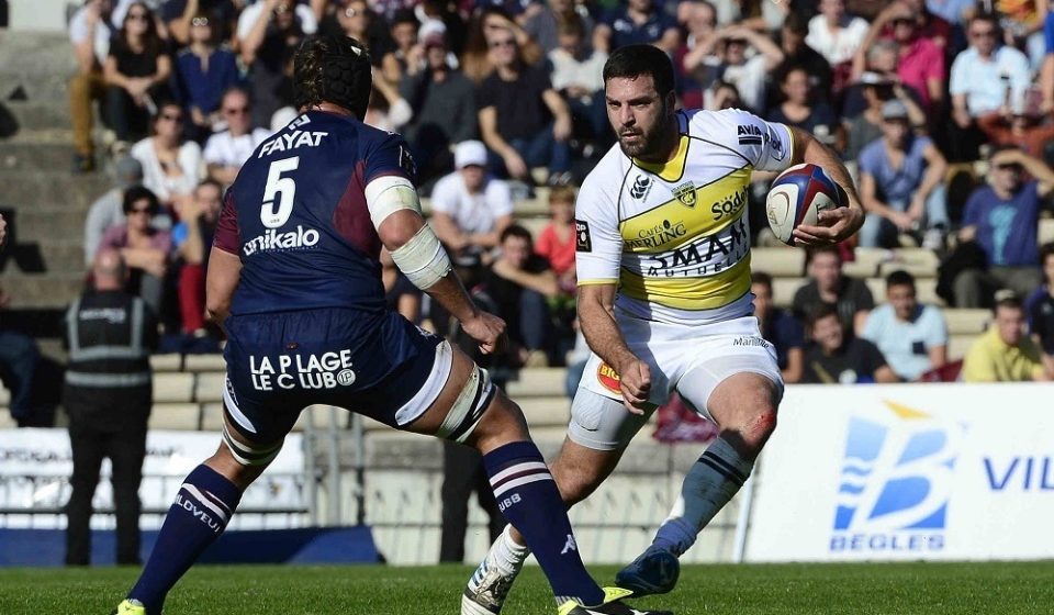 Kevin Gourdon   -  31.10.2015 - Bordeaux Begles / La Rochelle- 7eme journee de Top14