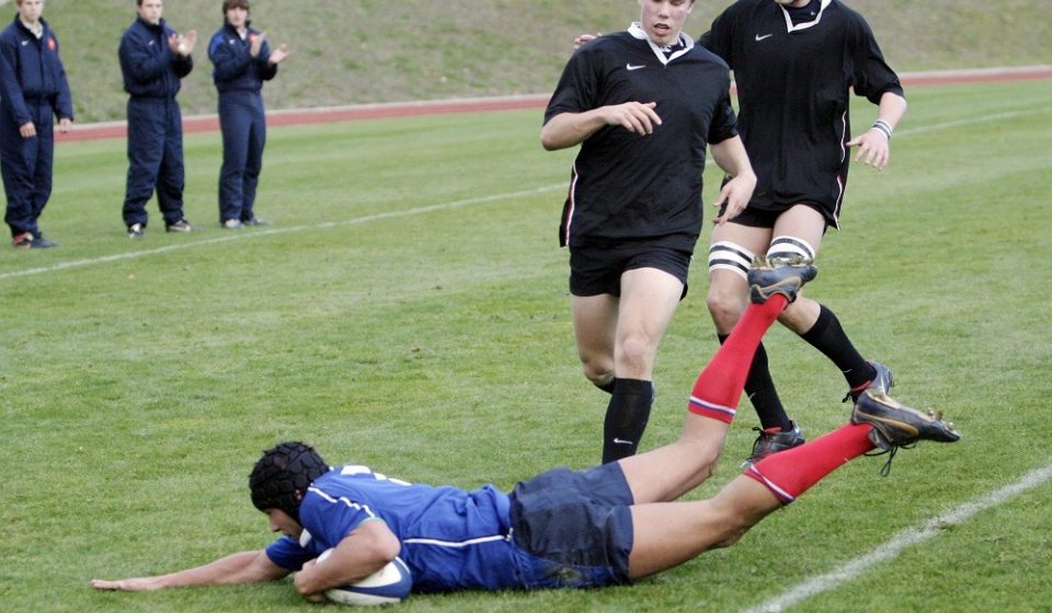 Rudy AUREJAC - 24.11.2007 - France -18ans / Selection universites anglaises - Match amical des moins de 18 ans - Marcoussis