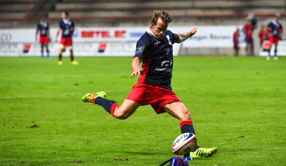 Lachie Munro  - 03.09.2015 - Beziers / Lyon OU - 3eme journee de Pro D2