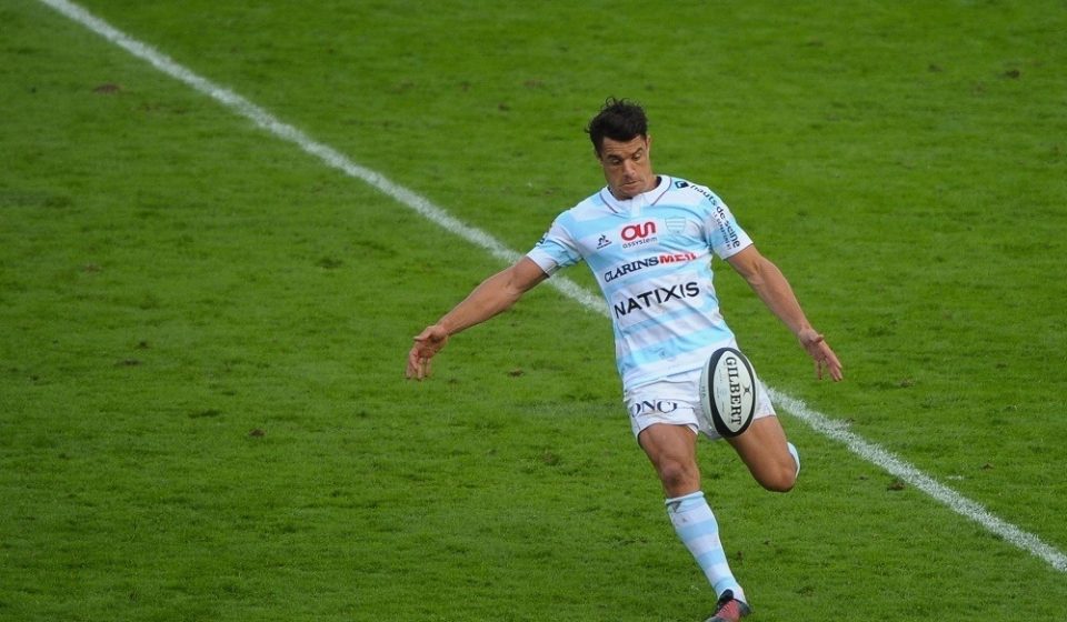 Dan Carter of Racing 92 during the Top 14 rugby match between Racing 92 and RC Toulon on September 18, 2016 in Colombes, France. ( Photo by Andre Ferreira / Icon Sport )