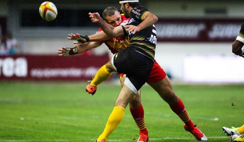 Emmanuel SAUBUSSE - 04.09.2015 - Perpignan / Mont de Marsan - 3eme journee de Pro D2