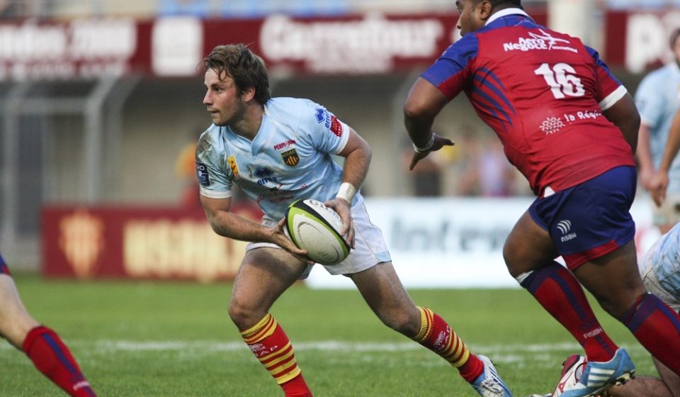 Tom ECOCHARD - 19.10.2014 - Perpignan / Beziers - 8eme journee Pro D2