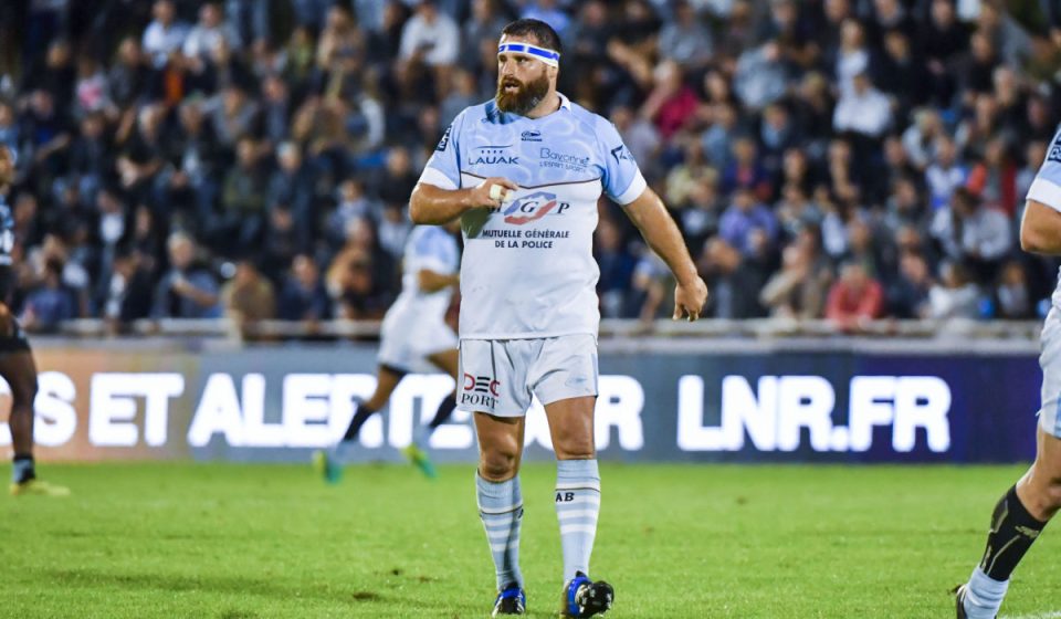 Aretz Iguiniz of Bayonne during the French Pro D2 match between RC Massy and Aviron Bayonnais on August 31, 2018 in Massy, France. (Photo by Aude Alcover/Icon Sport)