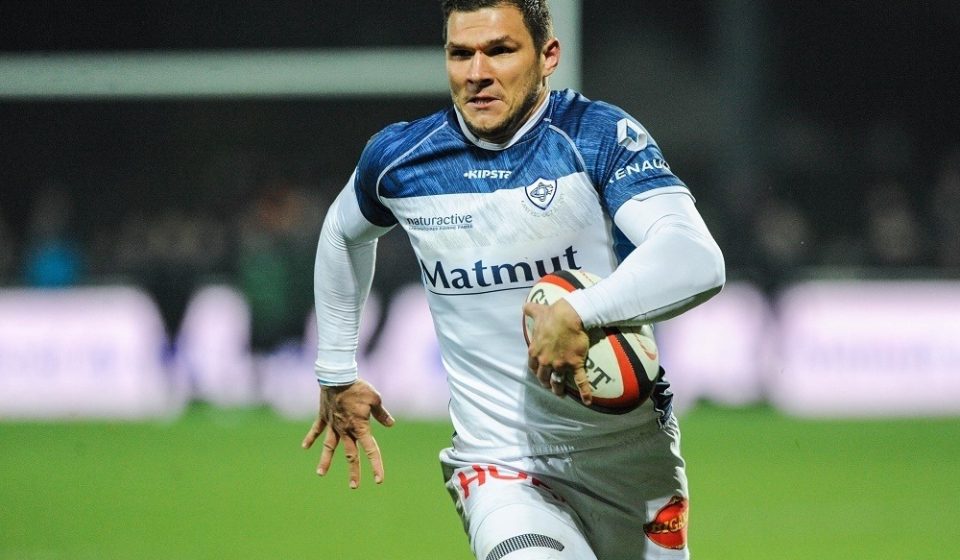 Remy GROSSO of Castres  during the Top 14 match between Lyon Lou and Castres at Matmut Stadium on December 3, 2016 in Lyon, France. (Photo by Jean Paul Thomas/Icon Sport )