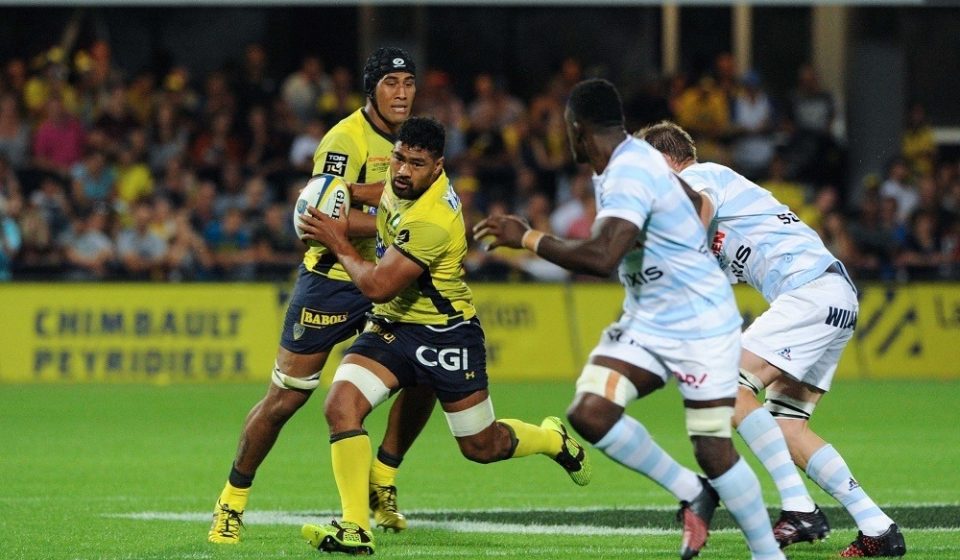 Fritz LEE of Clermont during the Top 14 match between Clermont Auvergne and Racing 92 on September 10, 2016 in Clermont, France. (Photo by Jean Paul Thomas/Icon Sport)