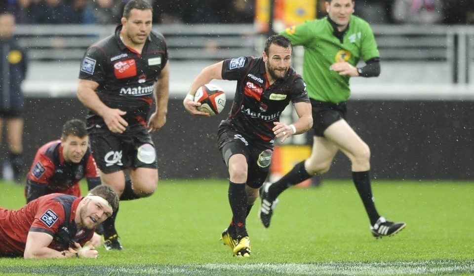 Mathieu LOREE of Lyon OU during the French Pro D2 between Lyon OU and Beziers at MATMUT Stadium on April 17, 2016 in Lyon, France. (Photo by Jean Paul Thomas / Icon Sport)