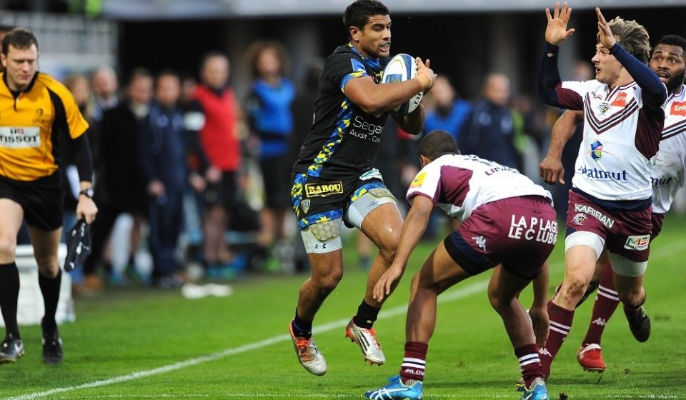 Wesley FOFANA - 24.01.2016 - Clermont / Bordeaux Begles - European Champions Cup