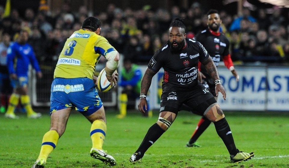 Mathieu Bastareaud - 28.11.2015 - Clermont / Toulon - 9eme journee de Top 14