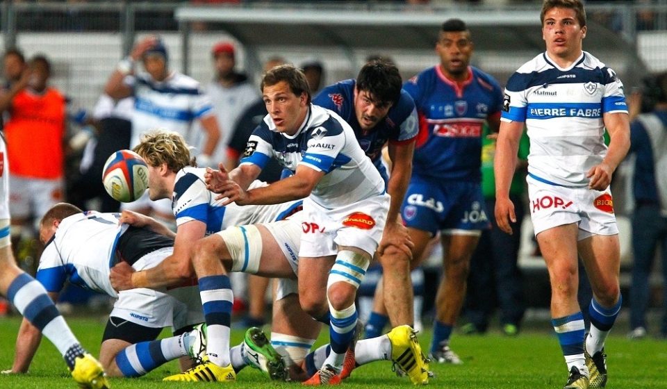 Benjamin URDAPILLETA during the rugby union Top 14 between Grenoble and Castres on 15th April, 2016