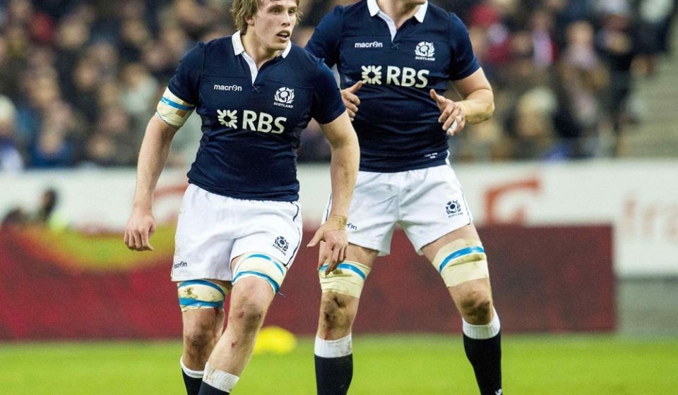 Jonny / Richie Gray - 07.02.2015 - France / Ecosse - Tournoi des Six Nations -Paris