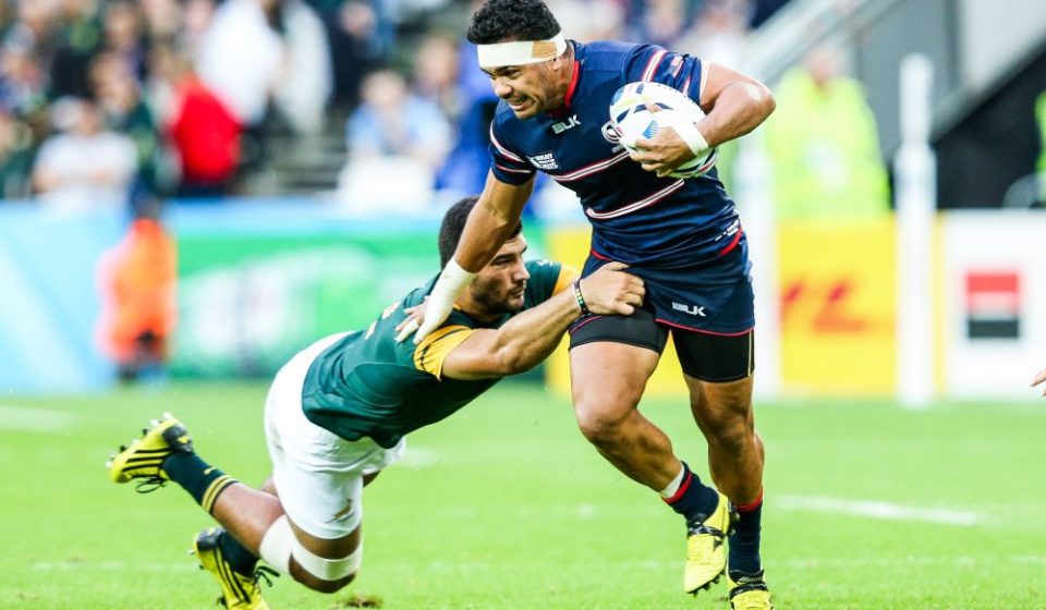 Damian de Allende - 07.10.2015 - Afrique du Sud / Etats Unis - Coupe du Monde de rugby 2015 -Londres