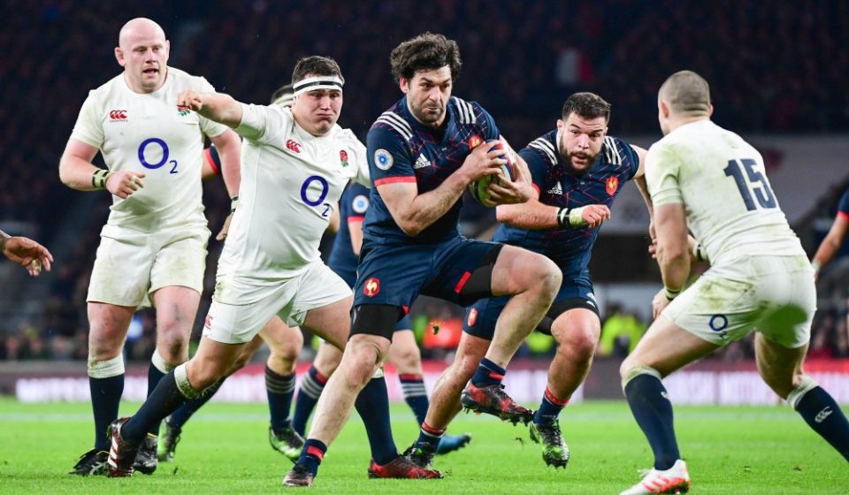 Kevin Gourdon of France during the RBS Six Nations match between England and France at Twickenham Stadium on February 4, 2017 in London, United Kingdom. (Photo by Dave Winter/Icon Sport)